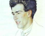 鲍里斯 克斯托依列夫 : Portrait of Nikolay Lazarevich Bublichenko